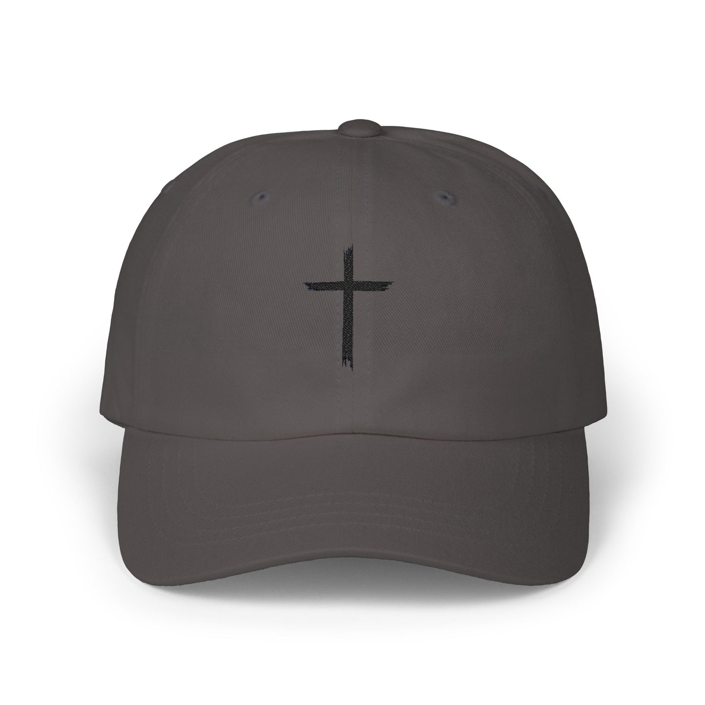 Classic Dad Cap with Cross Design - Faith-Inspired Everyday Style