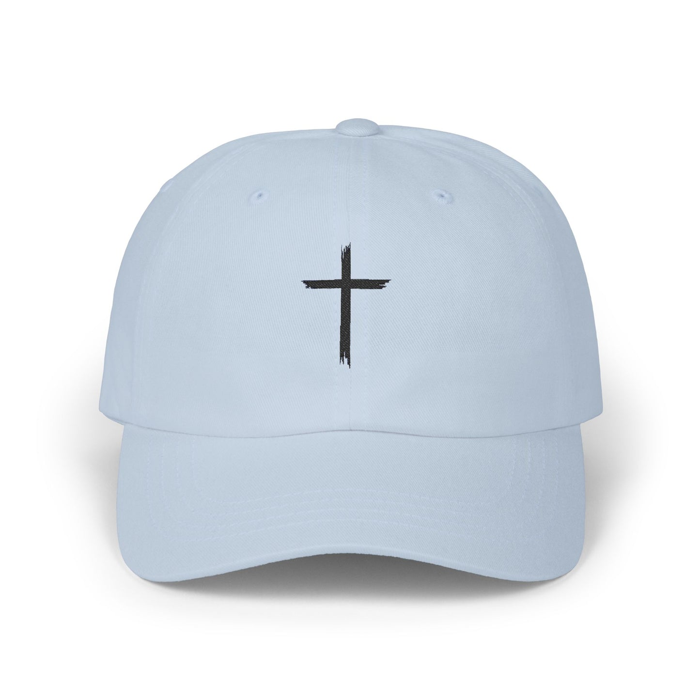 Classic Dad Cap with Cross Design - Faith-Inspired Everyday Style