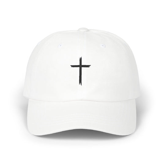 Classic Dad Cap with Cross Design - Faith-Inspired Everyday Style